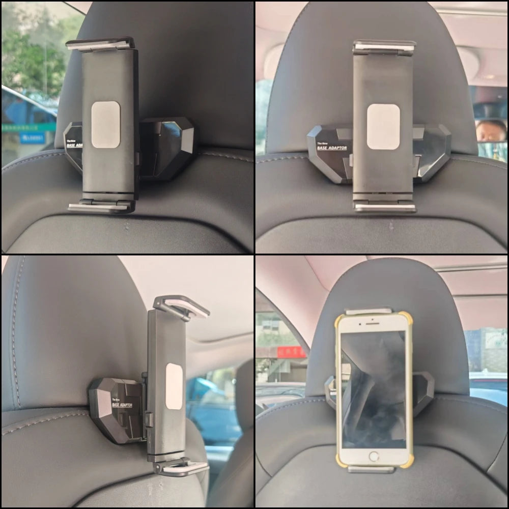 Support universel téléphone et tablette pour appuie-tête — Tesla Model 3 / Model Y — Compatible iPad