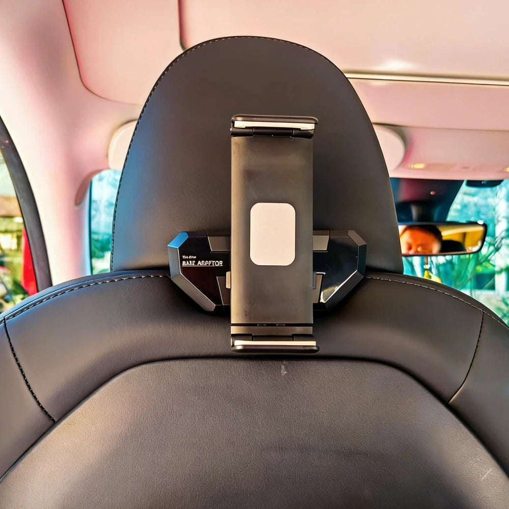 Support universel téléphone et tablette pour appuie-tête — Tesla Model 3 / Model Y — Compatible iPad